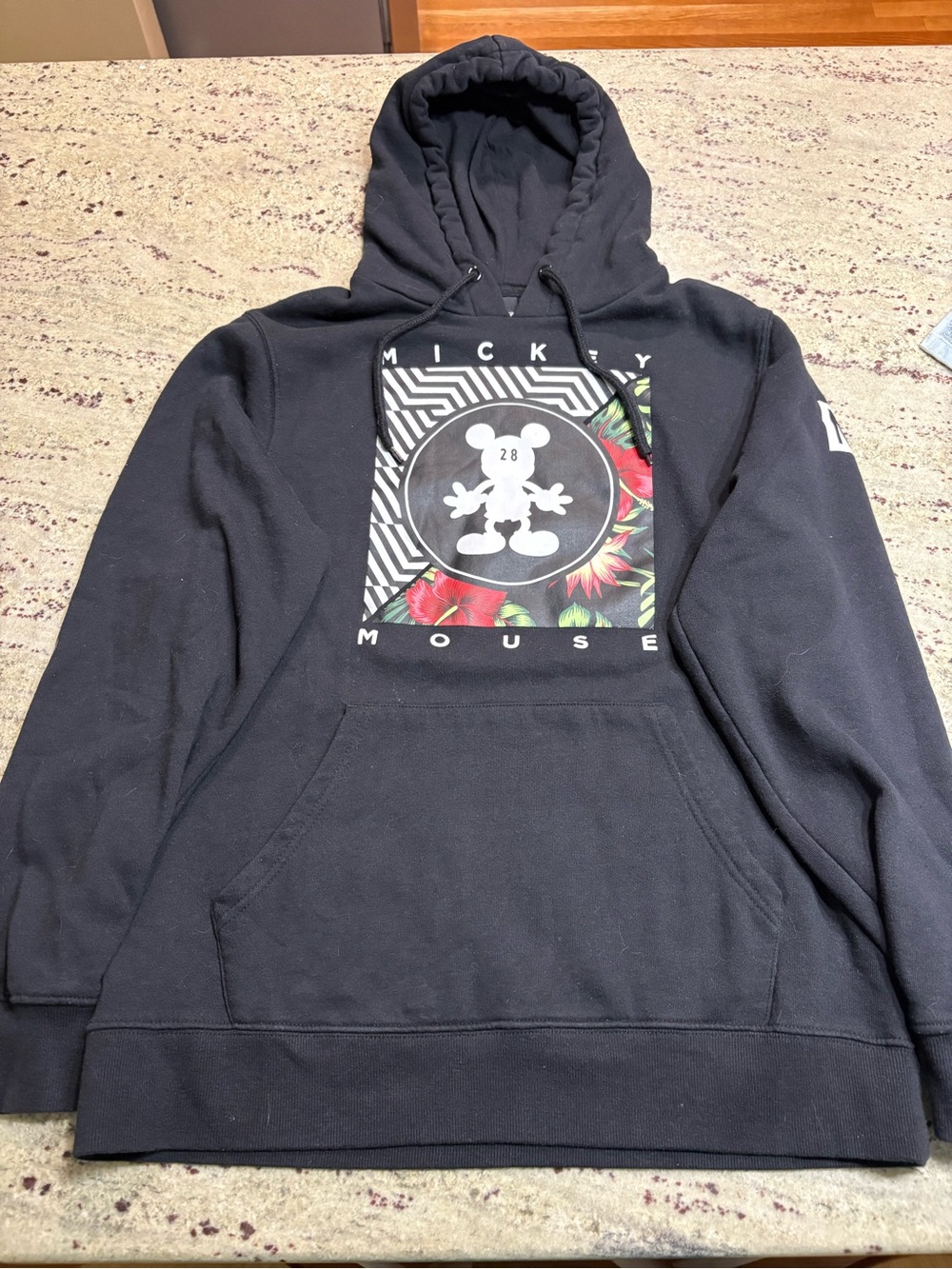 Disney Black Women’s Hoodie with Mickey Graphic